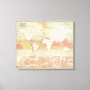 Search for current canvas prints Map
