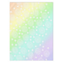 Search for pastel rainbow tablecloths Unicorn