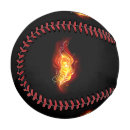 Search for flaming baseballs Orange