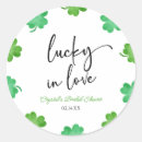 Search for lucky in love stickers Bridal shower