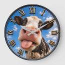 Search for farm animal clocks Cattle