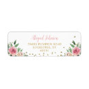 Search for pumpkin birthday return address labels Baby shower