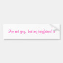 Search for boyfriend bumper stickers Funny