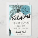 Search for coastal birthday invitations Palm tree