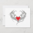 Search for angel wings thank you cards Heart