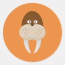 Search for cute walrus stickers Cartoon