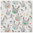Search for reindeer christmas fabric Cute