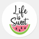 Search for watermelon party stickers Sweet