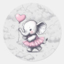 Search for pink tutu baby shower stickers Girl
