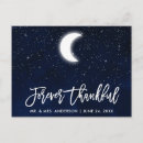 Search for starry night thank you cards Moon and stars