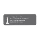Search for fashion designer return address labels Elegant