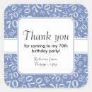 Search for 70th seventy 70 years old stickers Thank you