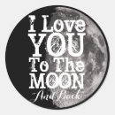 Search for to the moon and back stickers I love you