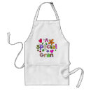 Search for own greeting aprons For her