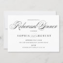 Search for grooms rehearsal dinner invitations Black and white