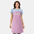 Search for light pink aprons Pastel
