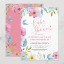 Search for pretty baby girl shower invitations Flowers