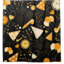Search for new year shower curtains New years eve