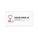 Search for medical doctor return address labels Physician
