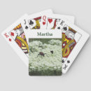 Search for insect design playing cards Floral
