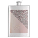 Search for pink glitter flasks Birthday