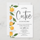 Search for clementine baby shower invitations A little cutie