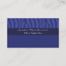 Search for royal blue business cards Classy