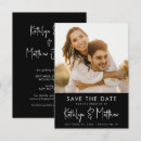 Search for black save the dates Trendy