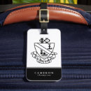 Search for college logo luggage tags College business fraternity member