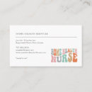 Search for nursing business cards Health