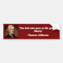 Search for thomas jefferson quotes bumper stickers Liberty