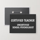 Search for psychologists badges Funny