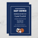 Search for soccer baby shower invitations Blue