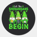 Search for shenanigans stickers Shamrock