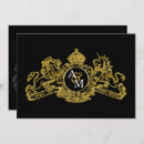 Search for regal wedding invitations Black