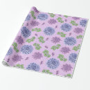 Search for lavender flower wrapping paper Blue