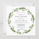 Search for winter greenery invitations Evergreen
