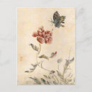 Search for vintage butterfly postcards Watercolor