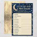 Search for space baby shower games Night sky
