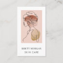 Search for skincare business cards Elegant