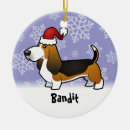 Search for basset hound christmas decor Animal