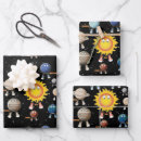 Search for solar system wrapping paper Kids