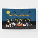 Search for trick or treat banners Halloween