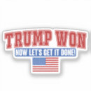 Search for won stickers Political