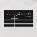 Search for minister business cards Pastor