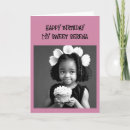 Search for little girl birthday cards Colouring page