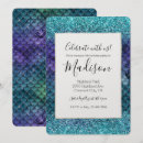 Search for purple mermaid invitations Sparkle