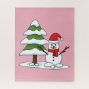 Search for snowman puzzles Cartoon