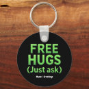 Search for free hugs key rings Funny