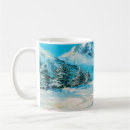 Search for mountain painting mugs Winter